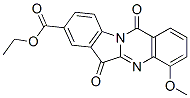 Indolo[2,1-b]quinazoline-8-carboxylic  acid,  6,12-dihydro-4-methoxy-6,12-dioxo-,  ethyl  ester CAS#: 169038-53-3