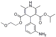 Isopropyl 4-(3-AMinophenyl)-1,4-dihydro-5-(2-Methoxyethoxycarbonyl)-2,6-diMethylpyridine-3-carboxylate CAS#: 155861-24-8
