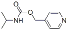Isopropylcarbamic acid 4-pyridinylmethyl ester CAS#: 4867-59-8