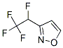 Isoxazole, 3-(1,2,2,2-tetrafluoroethyl)- (9CI) CAS#: 125657-77-4
