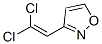 Isoxazole, 3-(2,2-dichloroethenyl)- (9CI) CAS#: 132784-58-8