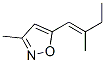 Isoxazole, 3-methyl-5-[(1E)-2-methyl-1-butenyl]- (9CI) CAS#: 344881-41-0