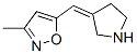 Isoxazole, 3-methyl-5-[(Z)-3-pyrrolidinylidenemethyl]- (9CI) CAS#: 345911-06-0