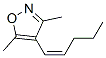 Isoxazole, 3,5-dimethyl-4-(1-pentenyl)-, (Z)- (9CI) CAS#: 128035-79-0
