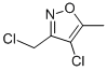 Isoxazole, 4-chloro-3-(chloromethyl)-5-methyl- (9CI) CAS#: 344329-96-0
