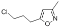 Isoxazole, 5-(3-chloropropyl)-3-methyl- (9CI) CAS#: 130800-76-9