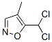 Isoxazole, 5-(dichloromethyl)-4-methyl- (9CI) CAS#: 161144-79-2