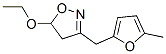 Isoxazole, 5-ethoxy-4,5-dihydro-3-[(5-methyl-2-furanyl)methyl]- (9CI) CAS#: 136354-52-4