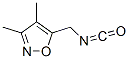 Isoxazole, 5-(isocyanatomethyl)-3,4-dimethyl- (9CI) CAS#: 167951-41-9