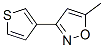 Isoxazole, 5-methyl-3-(3-thienyl)- (9CI) CAS#: 147137-35-7