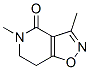 Isoxazolo[4,5-c]pyridin-4(5H)-one, 6,7-dihydro-3,5-dimethyl- (9CI) CAS#: 164223-46-5