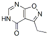 Isoxazolo[5,4-d]pyrimidin-4(5H)-one, 3-ethyl- (9CI) CAS#: 175348-11-5