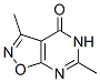 Isoxazolo[5,4-d]pyrimidin-4(5H)-one, 3,6-dimethyl- (9CI) CAS#: 35258-88-9