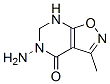 Isoxazolo[5,4-d]pyrimidin-4(5H)-one, 5-amino-6,7-dihydro-3-methyl- (9CI) CAS#: 344777-11-3