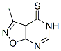 Isoxazolo[5,4-d]pyrimidine-4(5H)-thione, 3-methyl- (9CI) CAS#: 130783-68-5