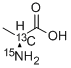 L-ALANINE-2-13C-15N CAS#: 285977-86-8