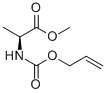 L-ALANINE, N-[(2-PROPENYLOXY)CARBONYL]-, METHYL ESTER CAS#: 128369-70-0