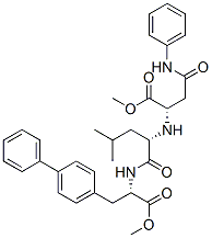 L-Alanine, 3-[1,1-biphenyl]-4-yl-N-[N-[1-(methoxycarbonyl)-3-oxo-3-(phenylamino)propyl]-L-leucyl]-, methyl ester, (S)- (9CI) CAS#: 175422-87-4