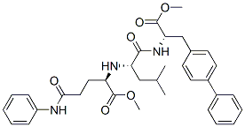 L-Alanine, 3-[1,1-biphenyl]-4-yl-N-[N-[1-(methoxycarbonyl)-4-oxo-4-(phenylamino)butyl]-L-leucyl]-, methyl ester, (R)- (9CI) CAS#: 175522-22-2