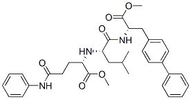 L-Alanine, 3-[1,1-biphenyl]-4-yl-N-[N-[1-(methoxycarbonyl)-4-oxo-4-(phenylamino)butyl]-L-leucyl]-, methyl ester, (S)- (9CI) CAS#: 175422-85-2