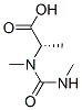 L-Alanine, N-methyl-N-[(methylamino)carbonyl]- (9CI) CAS#: 123197-54-6