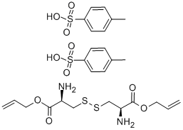 L-CYSTINE BISALLYL ESTER BIS(TOLUENE-4-SULFONATE) CAS#: 142601-71-6