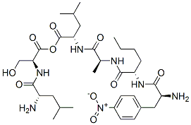 L-LEUCYL-L-SERYL P-NITRO-L-PHENYLALANYL-L-NORLEUCYL-L-ALANYL-L- LEUCINE METHYL ESTER) CAS#: 37589-79-0