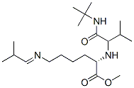 L-Lysine, N2-[1-[[(1,1-dimethylethyl)amino]carbonyl]-2-methylpropyl]-N6-(2-methylpropylidene)-, methyl ester (9CI) CAS#: 343930-23-4