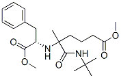 L-Phenylalanine, N-[1-[[(1,1-dimethylethyl)amino]carbonyl]-5-methoxy-1-methyl-5-oxopentyl]-, methyl ester (9CI) CAS#: 374936-71-7