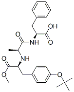 L-Phenylalanine, N-[N-[1-[[4-(1,1-dimethylethoxy)phenyl]methyl]-2-methoxy-2-oxoethyl]-L-alanyl]-, (S)- (9CI) CAS#: 163659-45-8
