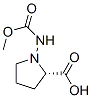 L-Proline, 1-[(methoxycarbonyl)amino]- (9CI) CAS#: 134920-23-3