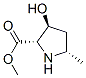L-Proline, 3-hydroxy-5-methyl-, methyl ester, (2alpha,3beta,5alpha)- (9CI) CAS#: 114681-13-9