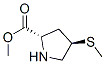 L-Proline, 4-(methylthio)-, methyl ester, trans- (9CI) CAS#: 126111-06-6