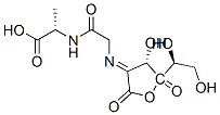 L-threo-3-Hexulosonic  acid,  2-[[2-[(1-carboxyethyl)amino]-2-oxoethyl]imino]-2-deoxy-,  -gamma--lactone,  (S)-  (9CI) CAS#: 118665-34-2