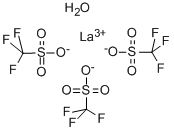 LANTHANUM (III) TRIFLUOROMETHANESULFONATE HYDRATE CAS#: 34629-21-5
