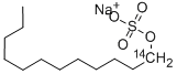 LAURYL-1-14C SULFATE SODIUM SALT CAS#: 155614-07-6