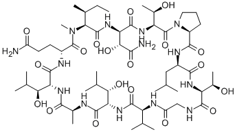 LAXAPHYCIN B CAS#: 144941-08-2