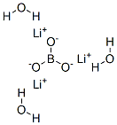 LITHIUM BORATE TRIHYDRATE CAS#: 37195-62-3