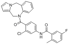LIXIVAPTAN CAS#: 168079-32-1