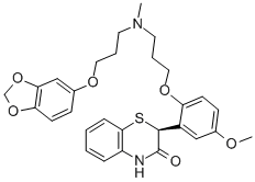 Levosemotiadil CAS#: 116476-16-5