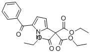 METHANETRICARBOXYLIC ACID, (5-BENZOYL-1H-PYRROL-2-YL)-, TRIETHYL ESTER CAS#: 136116-84-2