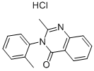 METHAQUALONE HYDROCHLORIDE CAS#: 340-56-7