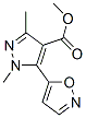 METHYL 1,3-DIMETHYL-5-(ISOXAZOL-5-YL)PYRAZOLE-4-CARBOXYLATE CAS#: 175277-14-2