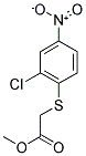 METHYL 2-[(2-CHLORO-4-NITROPHENYL)SULFANYL]ACETATE CAS#: 139326-35-5