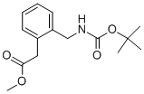 METHYL 2-(2-((TERT-BUTOXYCARBONYLAMINO)METHYL)PHENYL)ACETATE CAS#: 147410-31-9