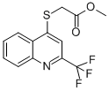 METHYL 2-[2-(TRIFLUOROMETHYL)QUINOLIN-4-YL THIO]-ACETATE CAS#: 175203-42-6