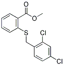 METHYL 2-[(2,4-DICHLOROBENZYL)SULFANYL]BENZENECARBOXYLATE CAS#: 308851-38-9