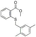 METHYL 2-[(2,5-DIMETHYLBENZYL)SULFANYL]BENZENECARBOXYLATE CAS#: 385383-53-9