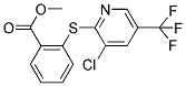 METHYL 2-([3-CHLORO-5-(TRIFLUOROMETHYL)-2-PYRIDINYL]SULPHANYL)BENZENECARBOXYLATE CAS#: 385383-52-8