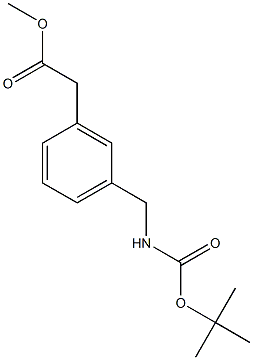 METHYL 2-(3-(N-BOC-AMINOMETHYL)PHENYL)ACETATE CAS#: 132691-38-4